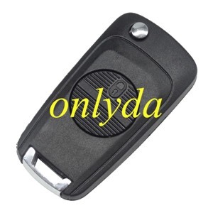 Nissan 2 button remote modified flip key blank