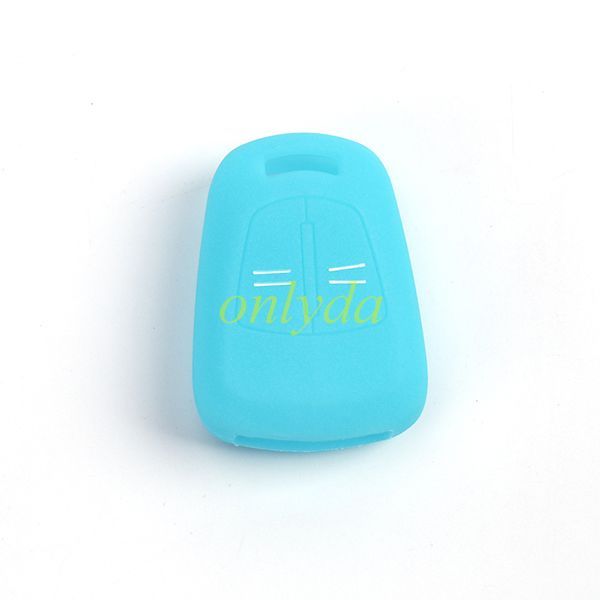 Opel 2 button silicon case , Please choose the color, (Black MOQ 5 pcs; Blue, Red and other colorful Type MOQ 50 pcs)