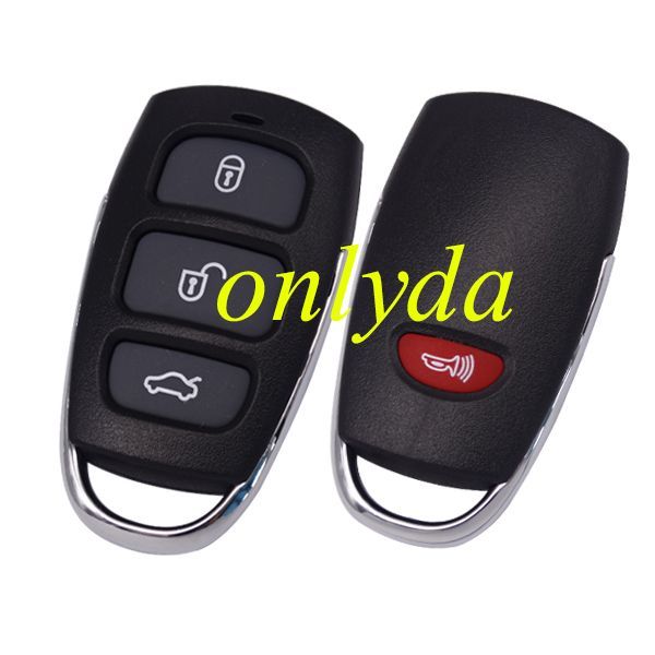 For hyun 3+1 button remote key sehll