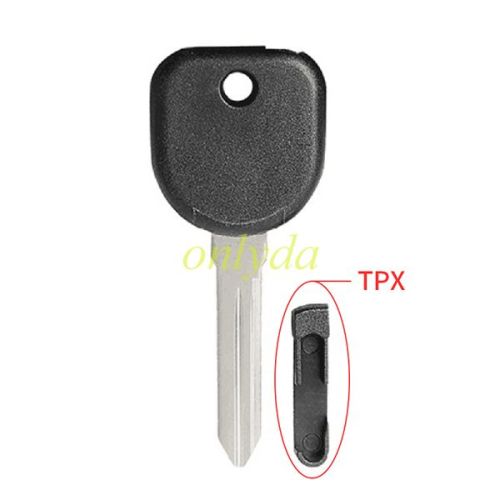 For GM transponder key shell with left blade