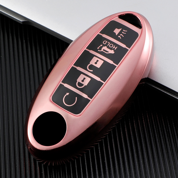 Nissan 5 button TPU protective key case please choose the color