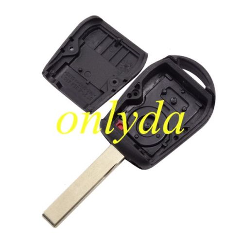 For BMW 2 button Remote key the blade is 2 track (new style)