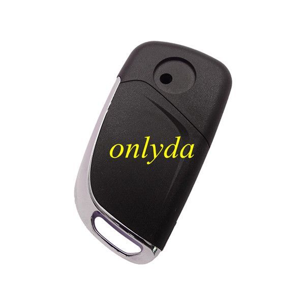 2 button modified folding remote control key shell with hu100 blade