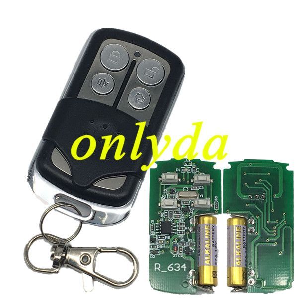 For face to face 4 button remote key