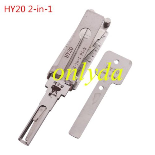 For Lishi Hyundai HY20 2 in 1 tool