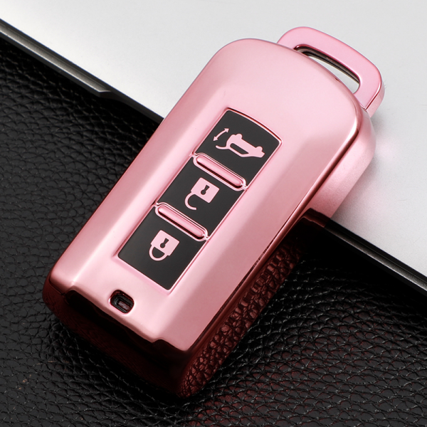 Mitsubishi 3 button TPU protective key case, please choose the color