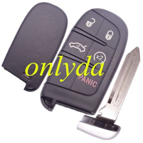 For GM 4+1 button flip remote key shell with blade