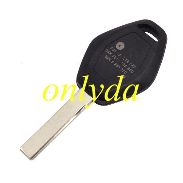 For BMW 3 button remote blank with 2 track (high quality)