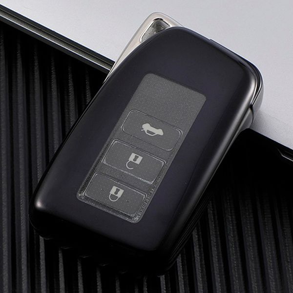 for Lexus TPU protective key case black or red color, please choose