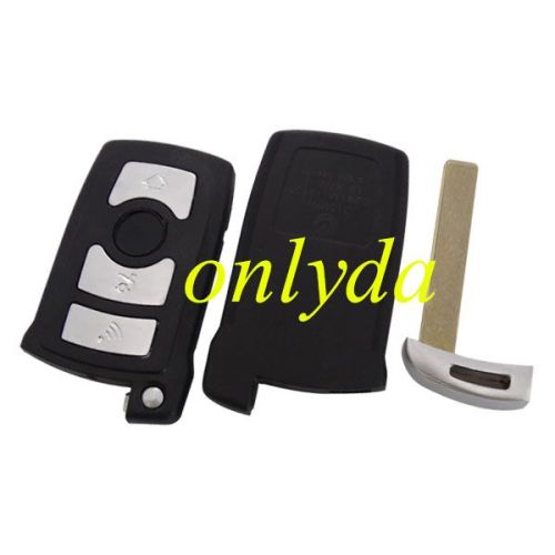 For Bmw 7 series remote key case with emergency blade, 2 PARTS