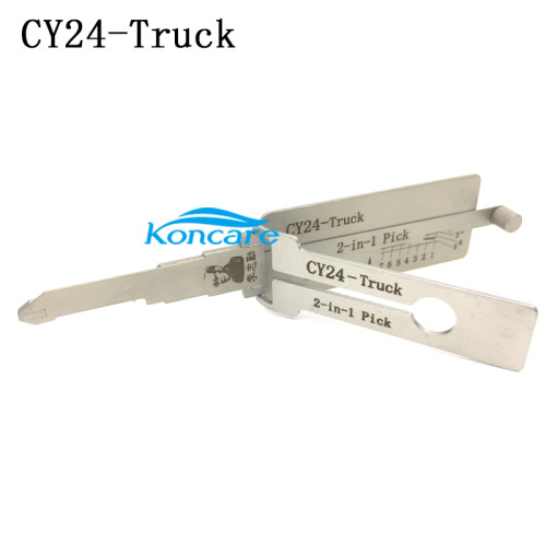 Chrysler CY24-truck 2 In 1 lock pick and decoder genuine !
