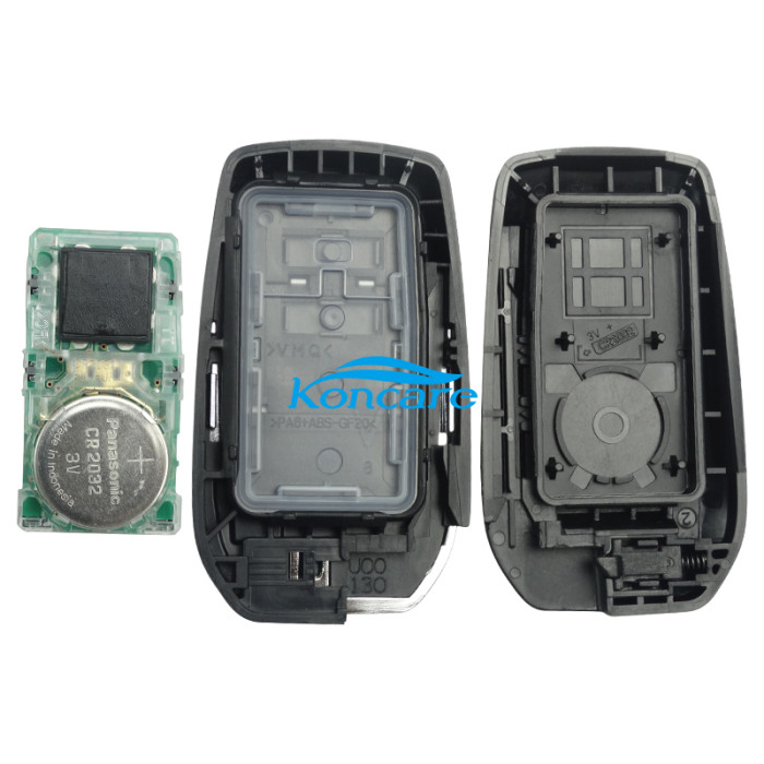 Toyota Fortuner original 2 button remote key with 315 mhz with AES 8A chip