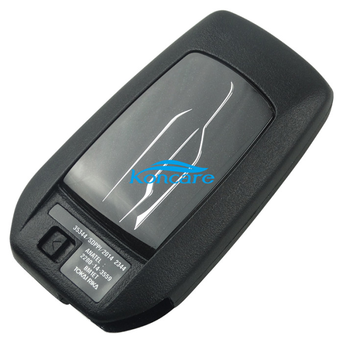 Toyota Fortuner original 2 button remote key with 315 mhz with AES 8A chip