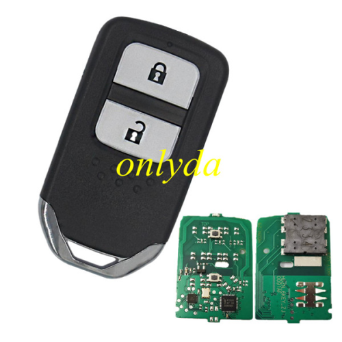 For Honda model 2 button KYDZ universal remote key pcf7942 HITAG2 46 chip 433mhz