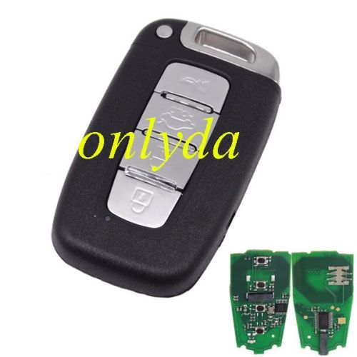 hyundai 4 button remote key 434MHZ-no blade