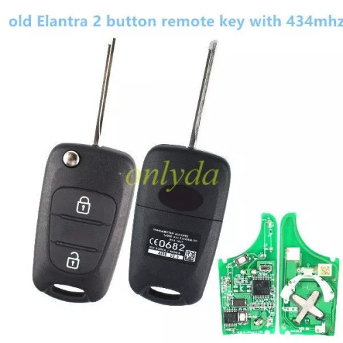 For OEM 2 button remote key with 434mhz