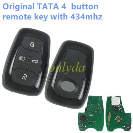 For OEM TATA 4 button remote key with 434mhz