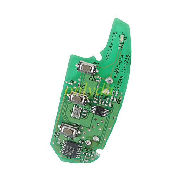 For OEM 3 button remote key with 434mhz with 4D60 Chip ANATEL;4110-14-4902 CMITT ID;2014DJ5553 95430-D3100