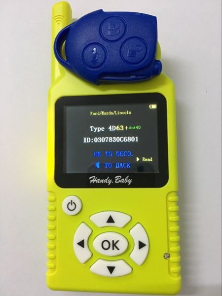 For OEM ford transit blue remote 434mhz with electric 4D63 chip FCCID:6CIT15K601 AG