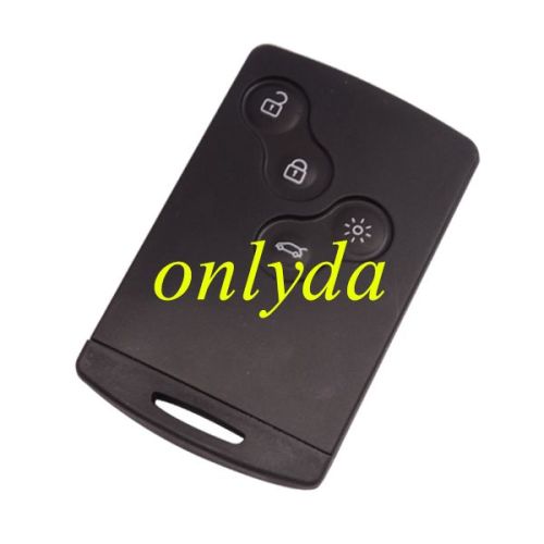 For Renault Clio IV 4 button keyless Remote for after 2013 year car . Chip PCF7953 / HITAG AES / 4A CHIP