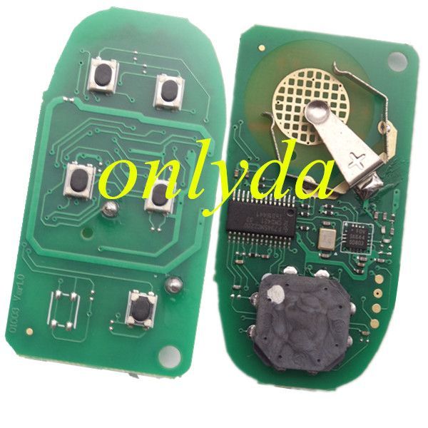 For keyless remote key with 434mhz with PCF7945M (HITAG AES) chip