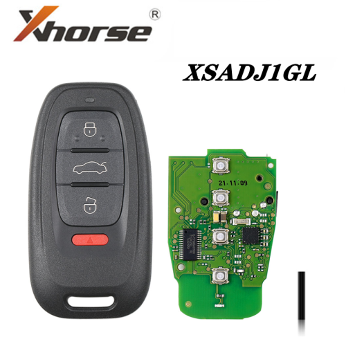XHORSE VVDI XSADJ1GL for Audi 754J Smart key work with VVDI2 VVDI Prog