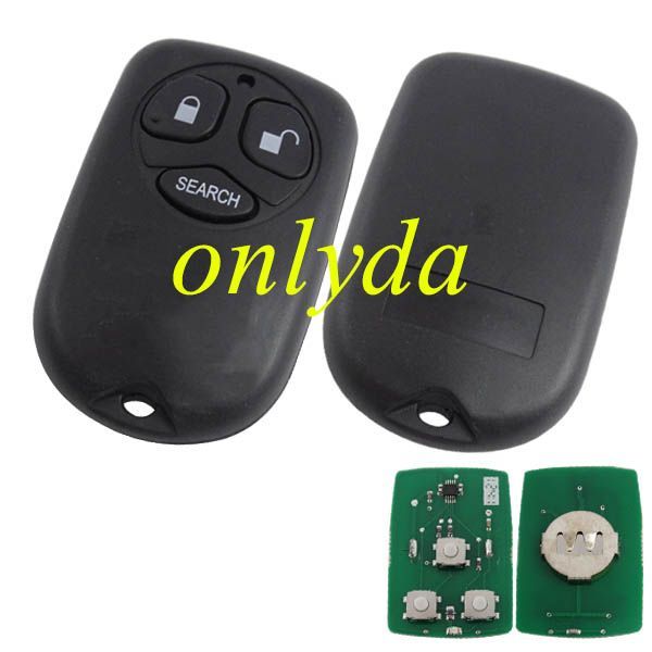 For Toyota 3 button remote key with 315button