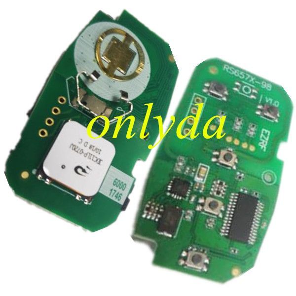 For 4+1 button remote key with HITAG2 46 chip-315mhz FCCID:HYQ4AA IC:1551a-4EA