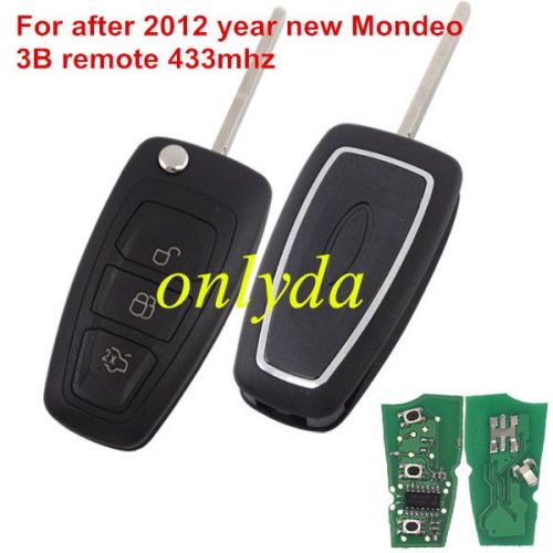 For new mondeo 3B with 433mhz after 2012 year ,we haven't put 4d63 chip,you can buy 4d63 chip by yourself