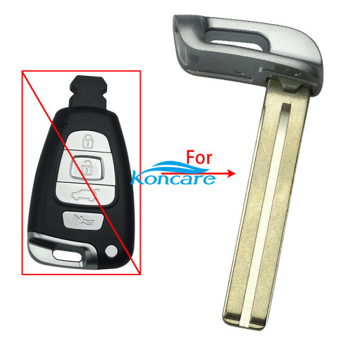 Hyundai Weilakesi emmergency key blade