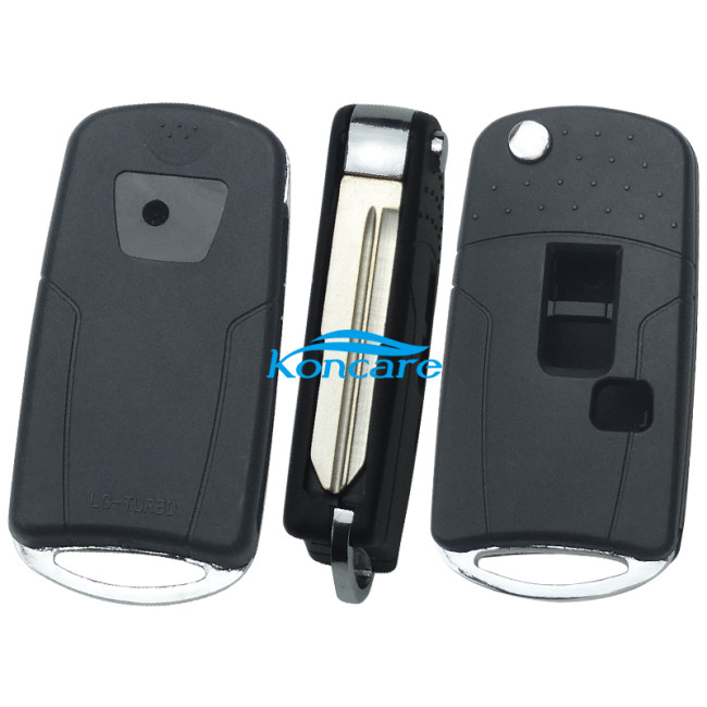 Nissan modofy 2+1 button remote key blank with chip place