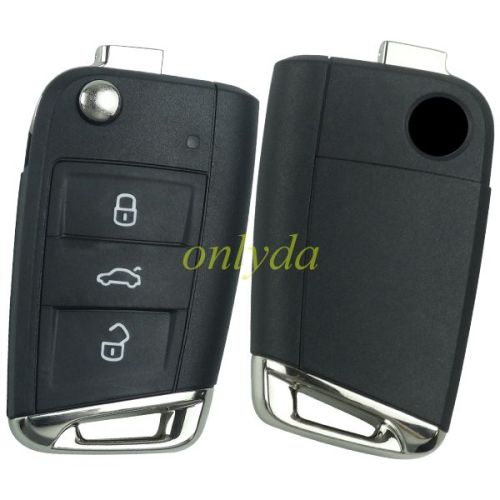 For OEM MQB49 5C chip VW 3 button keyless remote key with 434mhz 5GD959752B