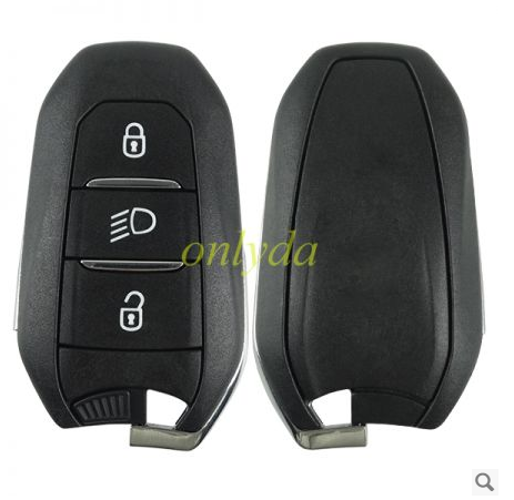 For OEM opel 3 button remote key with light button with 434MHZ with hitag aex chip or NXP A3M15 or 4A chip，with 315mhz or 434MHZ,please choose frequency.