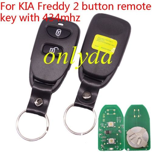 KIA Freddy 2 button remote key 315mhz/434mhz