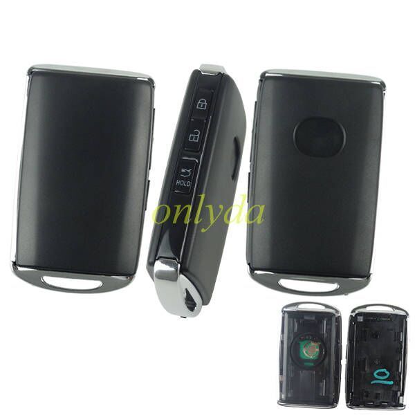 For Mazda 3 button keyless remote key with 434MHZ with ATMEL AES 6A chip IDE:B8373900