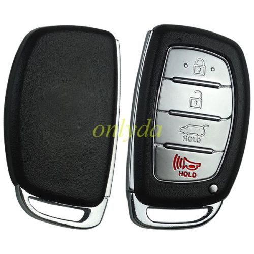 For Hyundai D3100 keyless Smart 3+1 button remote key with PCF7945/7953 chip (HITAG2) with 433mhz FCCID:TQB-FOB-4F07 IC:6074A-FOB4F07 TFKB1J086(TL) 96440-D3100