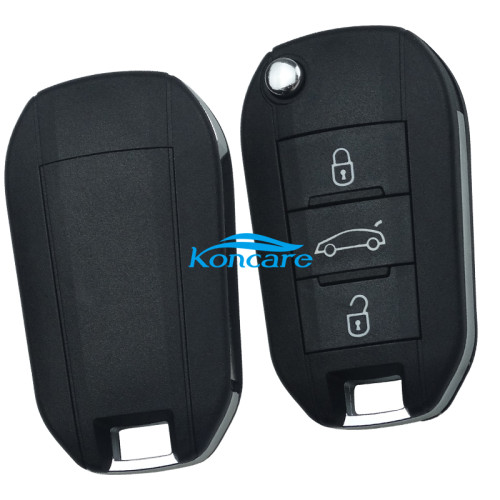 3 button remote key blank with VA2 blade