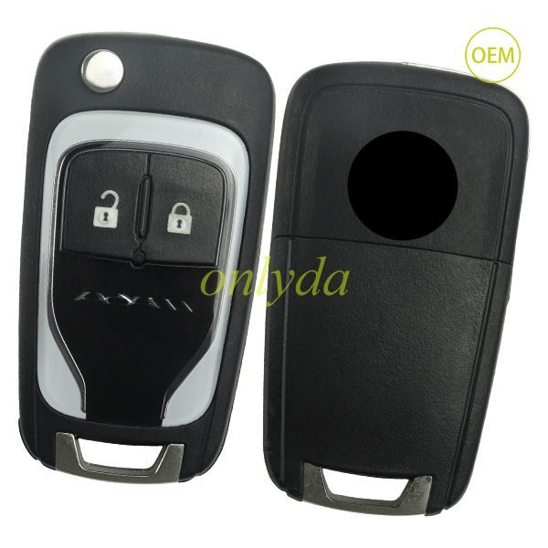 For OEM Vauxhall 2 button remote key with 434mhz 5WK50079 95507070 chip GM(HITA G2) 7937E chip