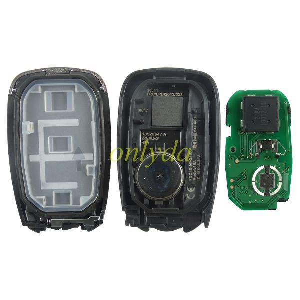 For OEM Chevrole 3 button remote key with 434MHZ with 46 chip FCC ID:HYQ4EA Model:4EA IC:1551A-4EA