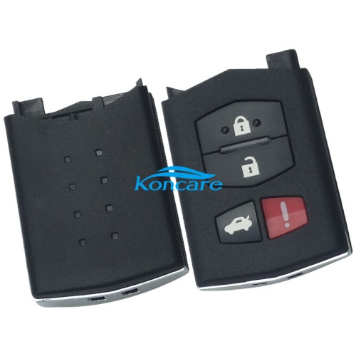 For mazda 3+1 button remote key shell part