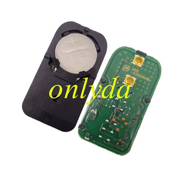 For Toyota Daihatsu remote key with 2 button with 315MHZ with hitag3 PCF7953 47 chip