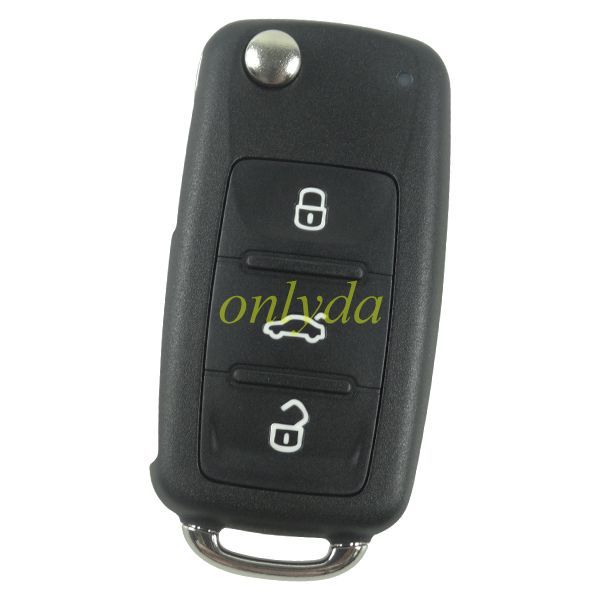 For VW Sagitar,polo, golf 3 button remote key with model Number 5K0 959 753AB/5K0 837 202AD with 434mhz