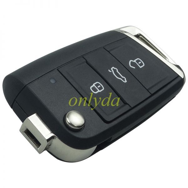 For OEM VW 3 button remote key with 434mhz 5G0959753BC