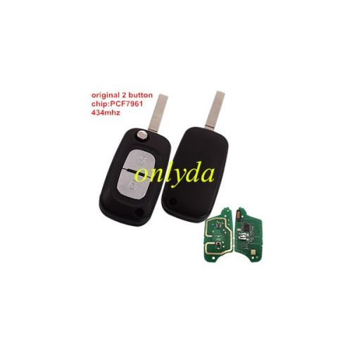 For renault Clio PCF7961 Chip with 433mhz