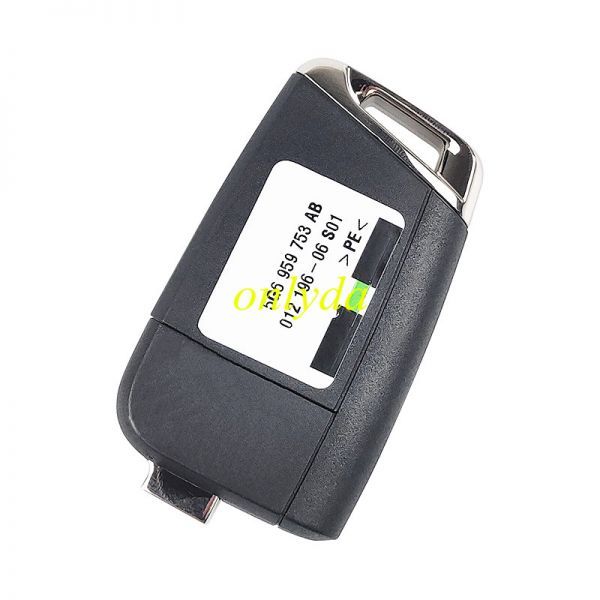 For OEM 3 button keyless go remote key with 434mhz 5G6959753AB