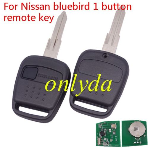 For Nissan bluebird 1 button remote key 315mhz