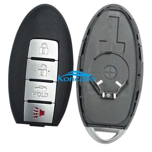 For Nissan 3+1 button flip remote key blank for old modol after 2004