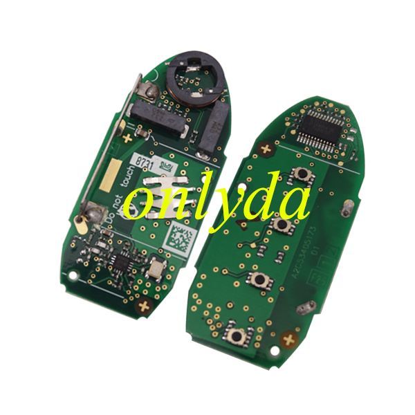 For Nissan Teana 4B remote 434mhz chip:7952X Continental: S180144018