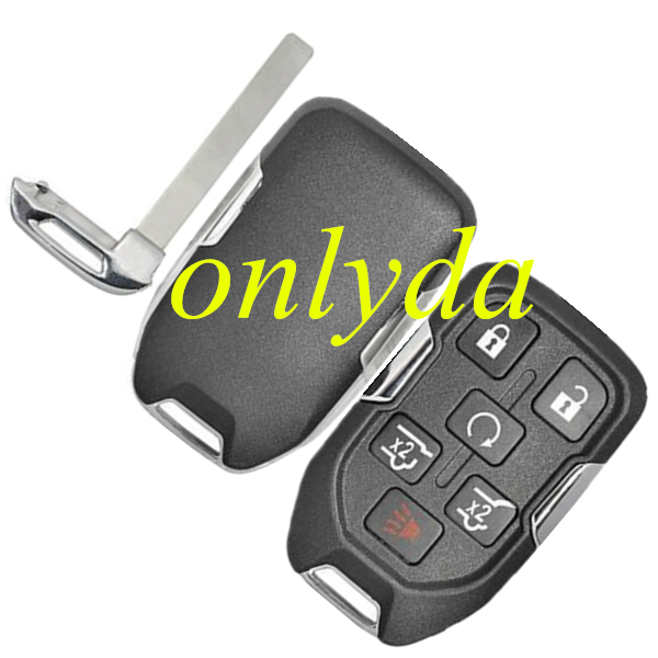 Yukon Sierra 5+1B remote key with 315mhz FCC ID: HYQ1AA CMIT ID: 2013DJ6723