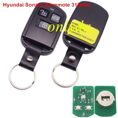 hyun Sonata 3 button remote control with 315mhz